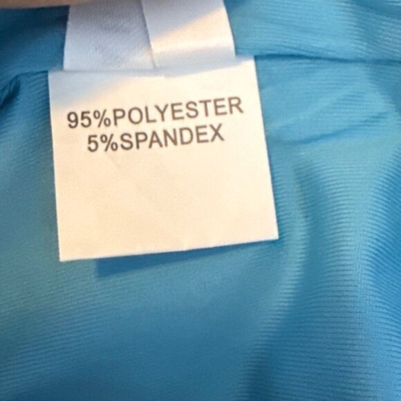 Blue Abardson Womens Polyester & Spandex Tank Top Large - Picture 4 of 4